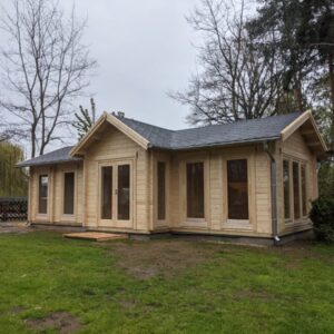 Casa de Madera “Hansa Office” 40m² | 70mm | 10x4m