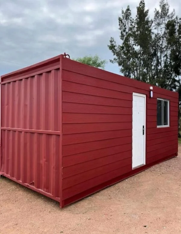 CONTENEDOR 20 PIES CON PUERTA Y VENTANA