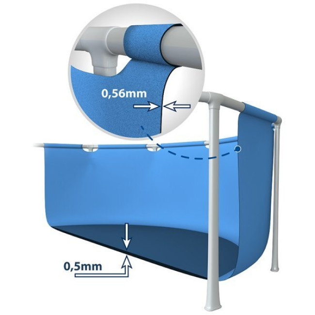 Piscina Small Frame 260x160x65cm 2.282L