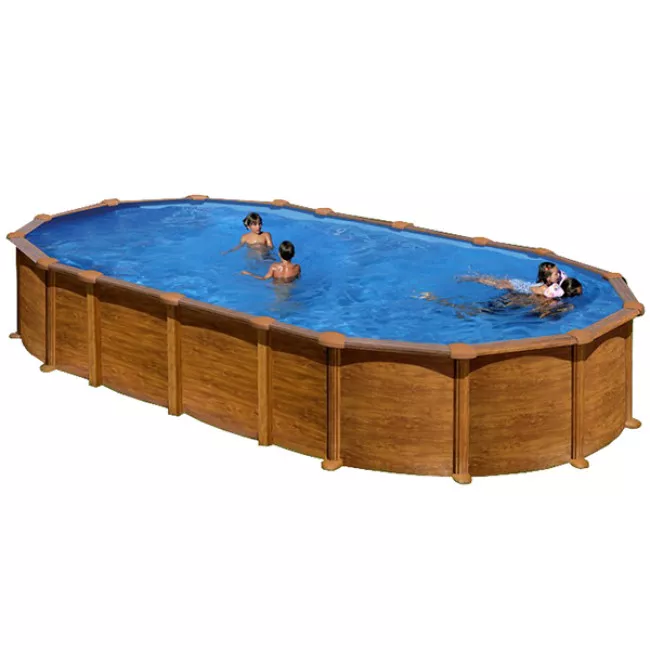 Piscina Gre Amazonia imitación madera