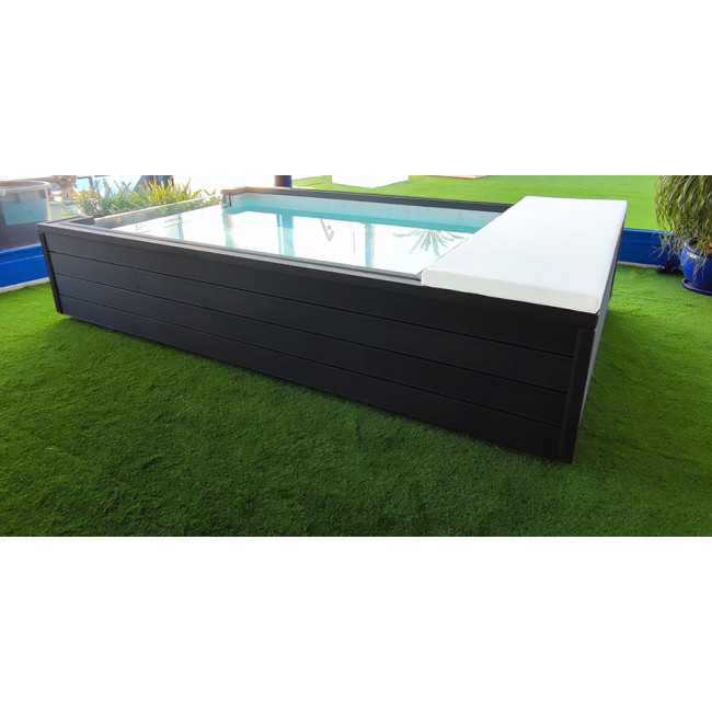 Piscina elevada acero rígido ILÚ AGUA