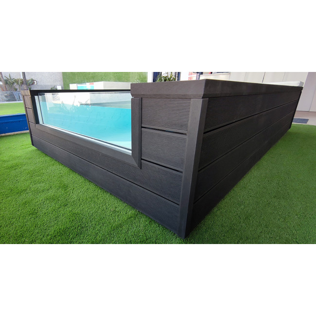 Piscina elevada acero rígido ILÚ AGUA